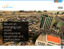 Tablet Screenshot of cityworksnigeria.com